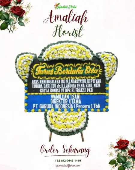 Papan Bunga Duka Mlandi